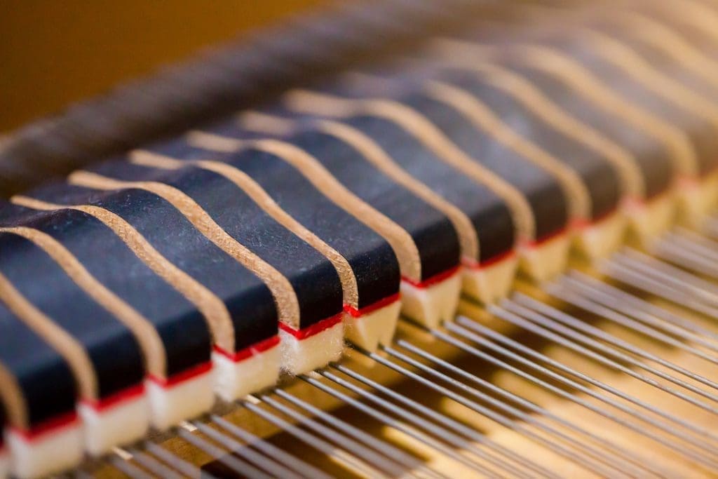 Hammer mechanism of an acoustic piano